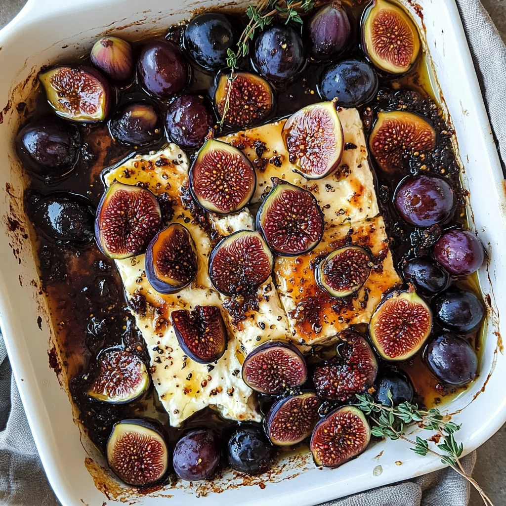 Baked Feta and Figs