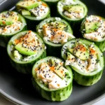 Best Chicken Salad Cucumber Roll Ups