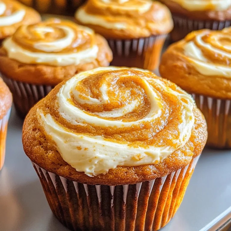 Best Swirled Pumpkin Cream Cheese Muffins
