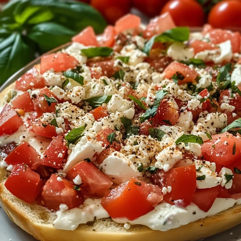 Bruschetta Dip: A Vibrant and Flavorful Appetizer to Delight Your Guests