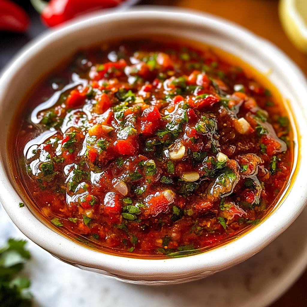 Chimichurri Rojo
