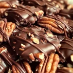 Chocolate Pecan Turtle Clusters