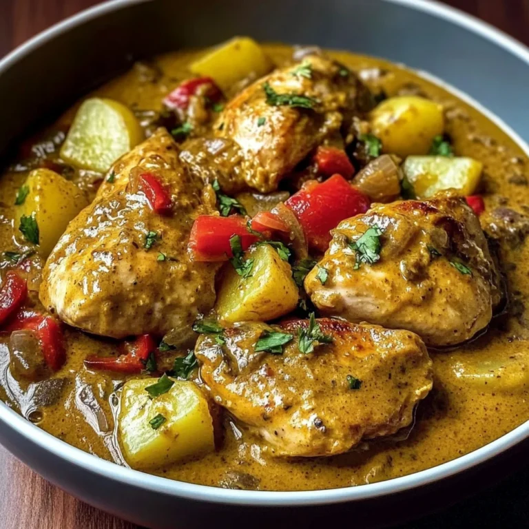 Creamy Chicken with Potatoes and Coconut