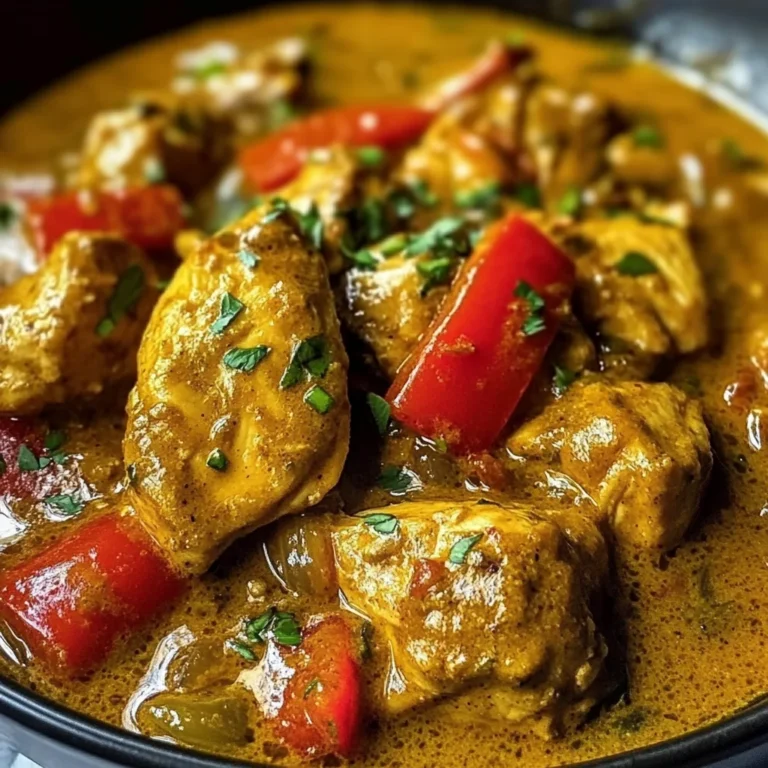 Creamy Jamaican Chicken Curry with Coconut & Spice