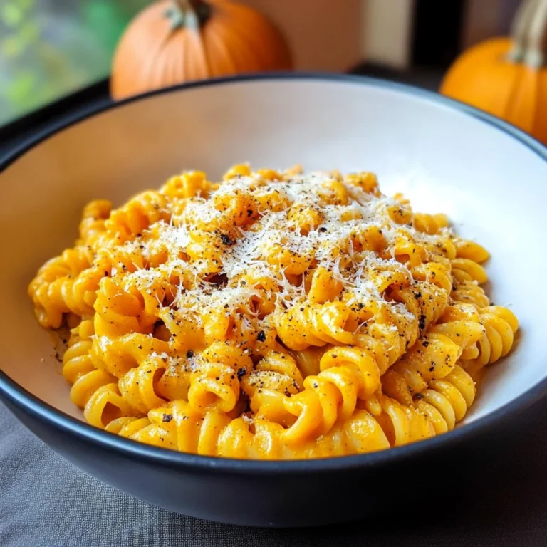 Creamy Parmesan Pumpkin Pasta