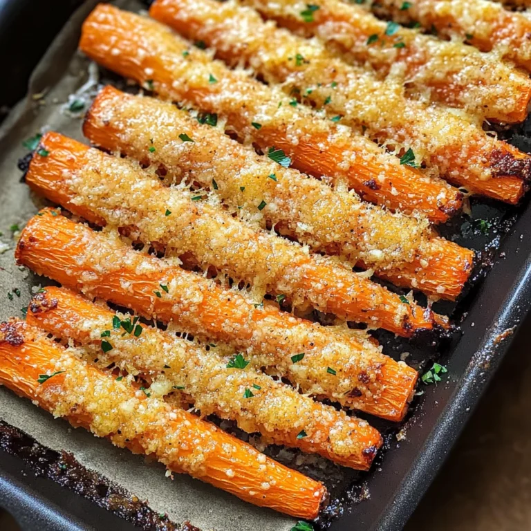 Crispy Parmesan Carrots