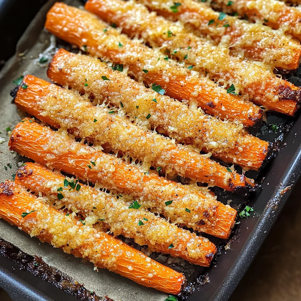 Crispy Parmesan Carrots