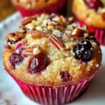 Fresh Cranberry Orange Muffins