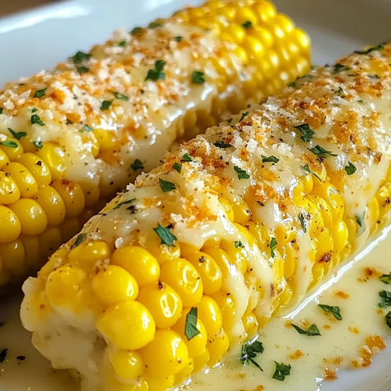 Garlic Parmesan Corn on the Cob