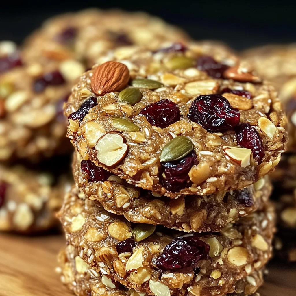 Healthy Nut & Seed Energy Cookies