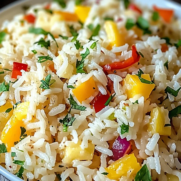 Island Coconut Pepper Rice