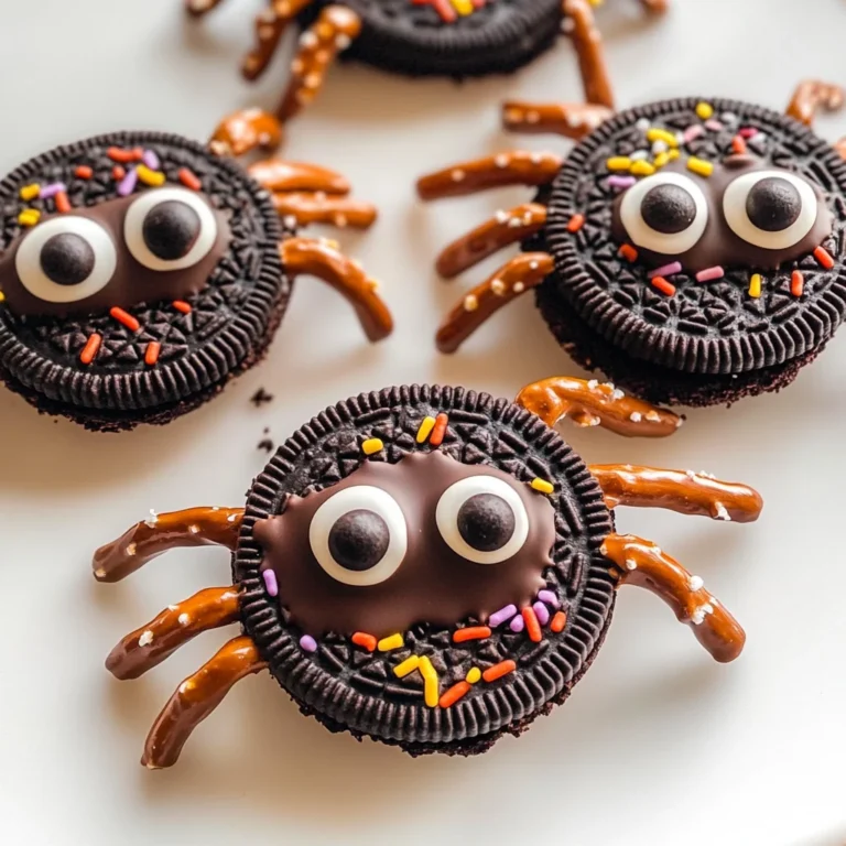 Oreo Spider Halloween Cookies