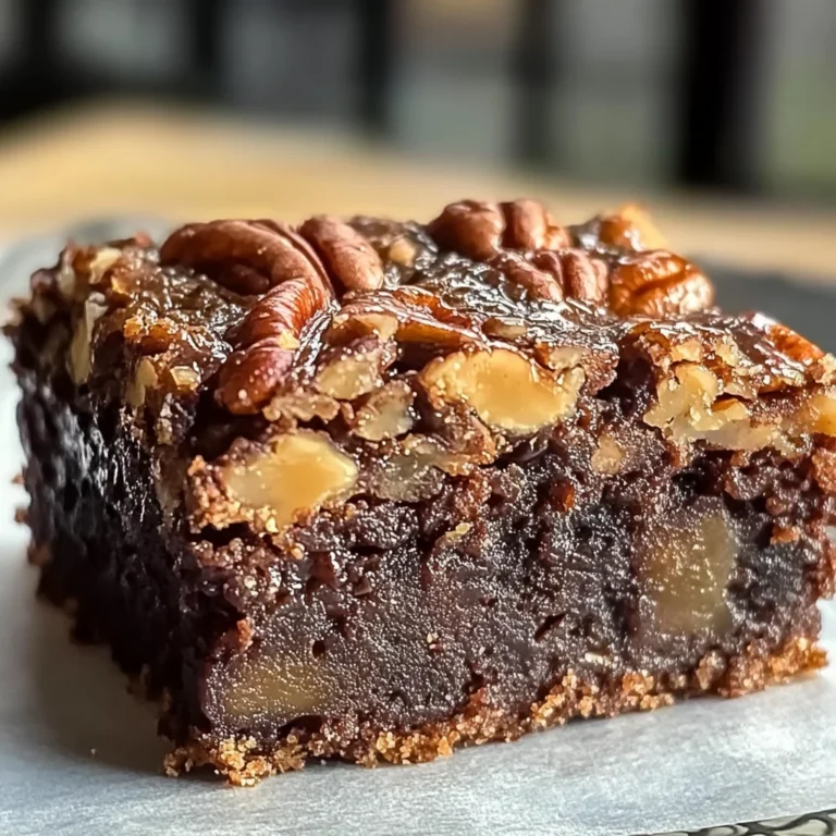 Pecan Pie Brownies