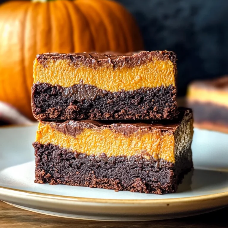 Pumpkin Brownies