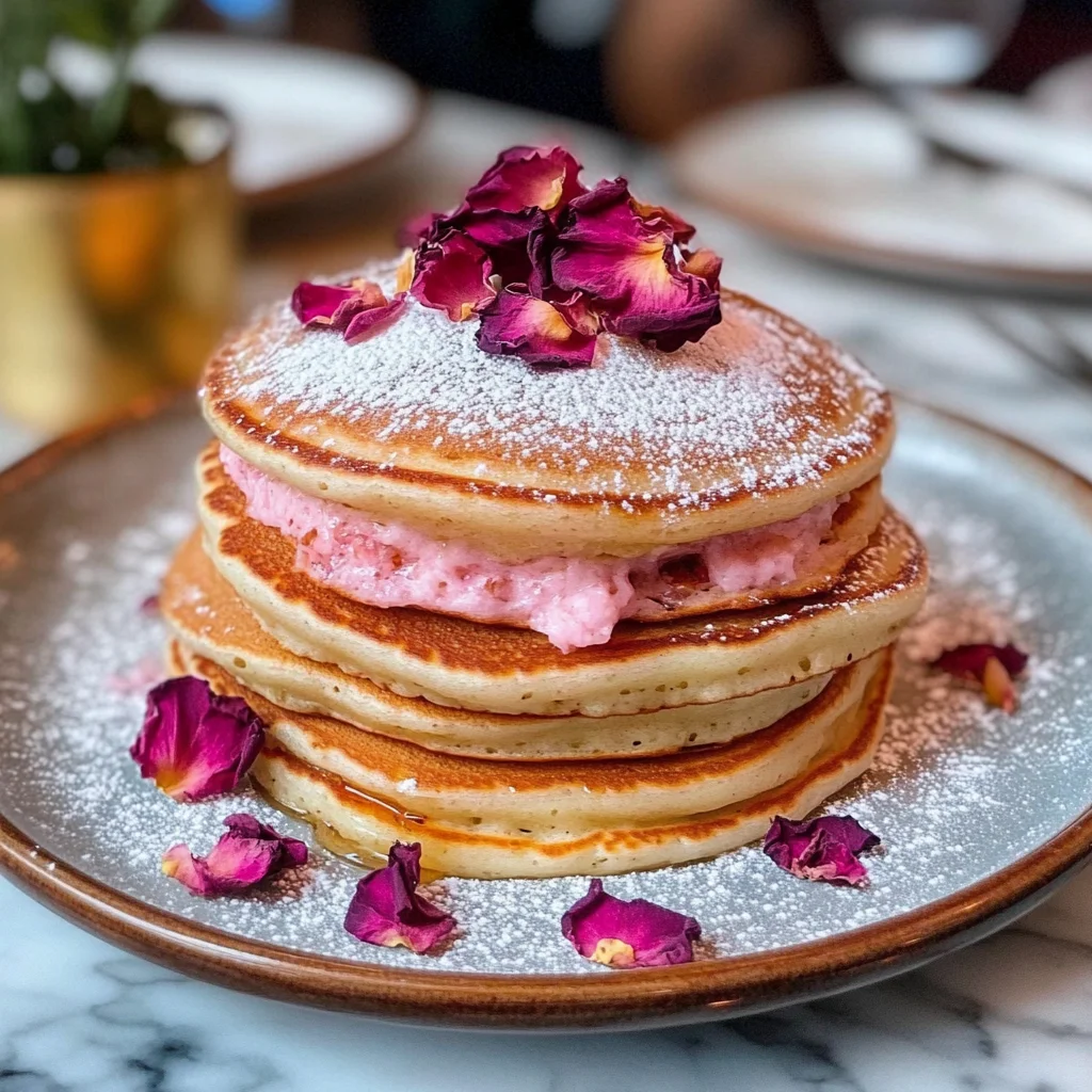 Rose Water Pancakes