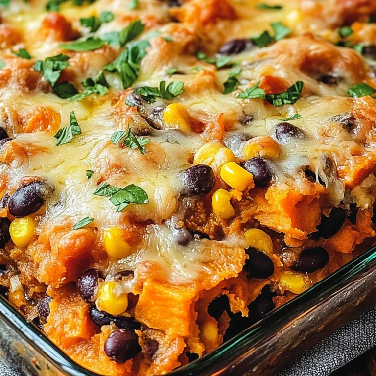 Sweet Potato and Black Bean Casserole: An Incredible 5-Layer Wholesome Delight