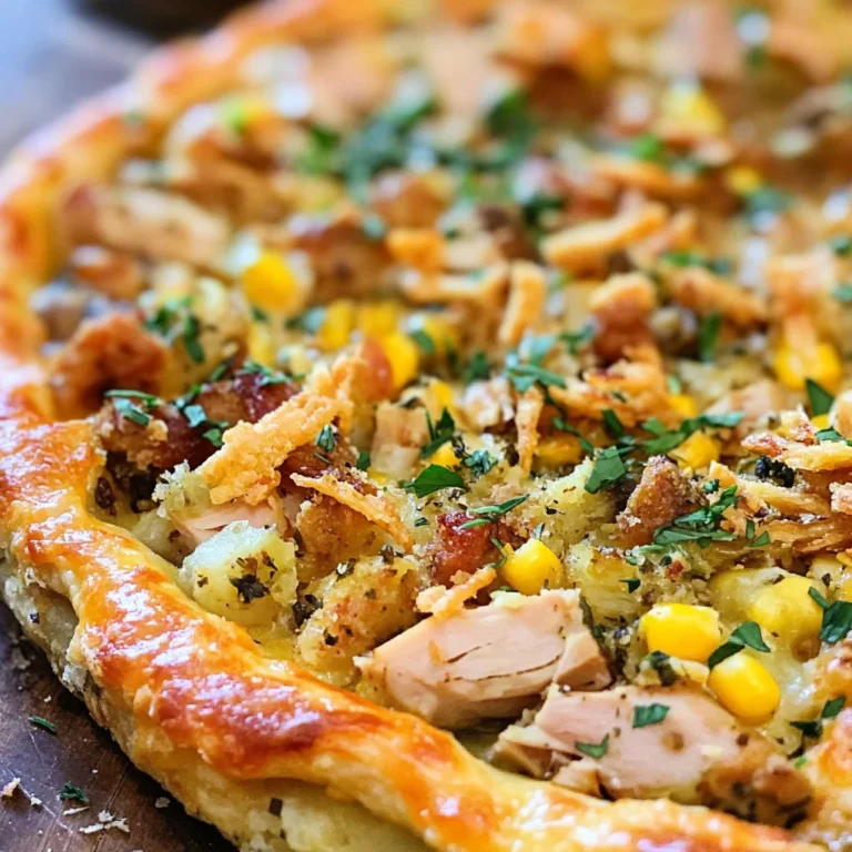 Thanksgiving Pizza