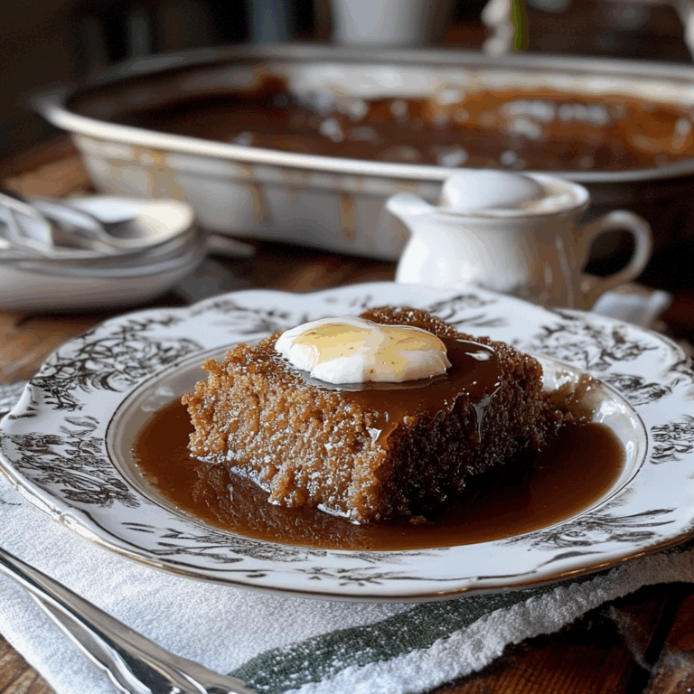 Sticky Toffee Pudding