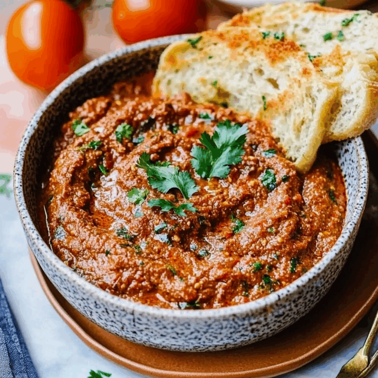 Zaalouk – marokkanischer Auberginen-Tomaten-Dip