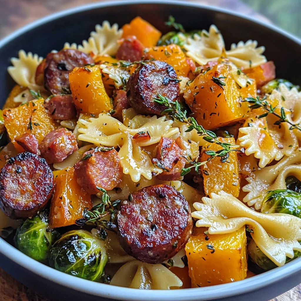 Autumn Sausage Pasta Squash: Amazing 25-Min Fall Favorite