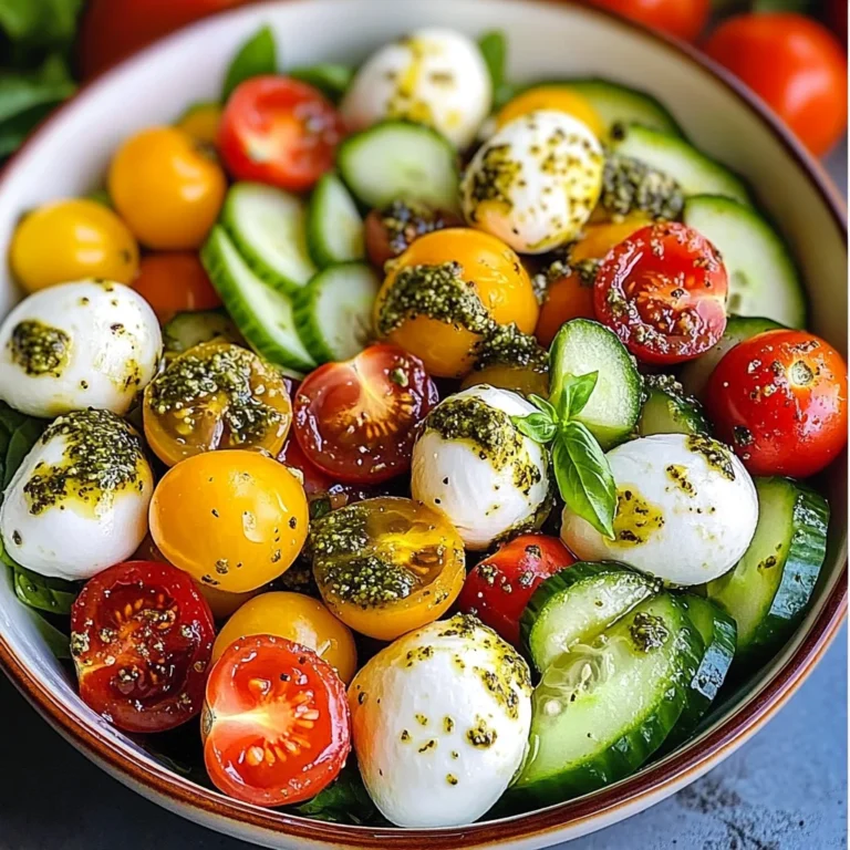 Avocado and Tomato Pesto Salad