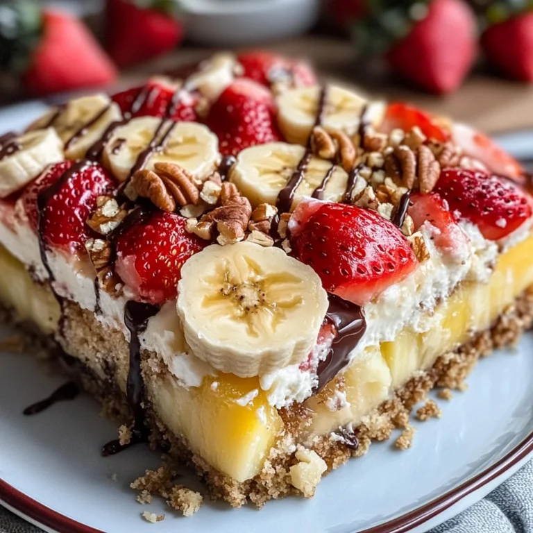 Banana Split Dump Cake Recipe