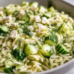Best Cucumber Lemon Orzo Salad