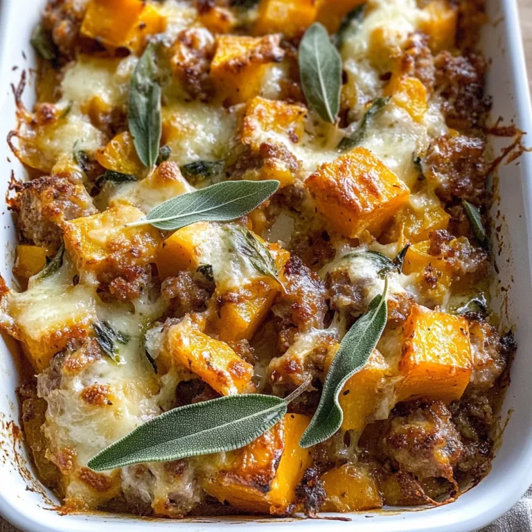 Butternut Squash Casserole