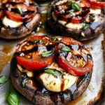 Caprese Stuffed Portobello Mushrooms