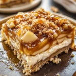 Caramel Apple Cheesecake Bars
