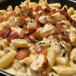 Chicken Bacon Ranch Pasta
