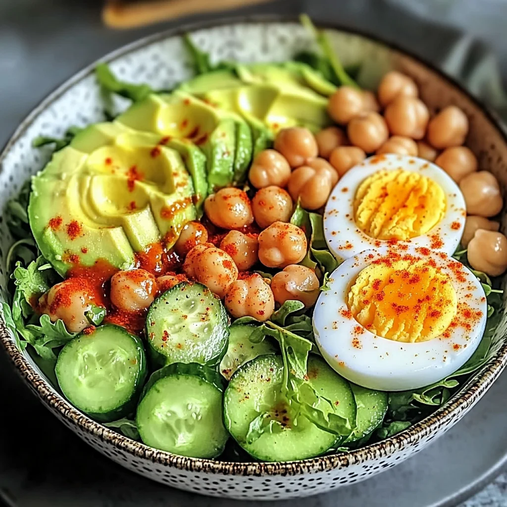 Chickpea & Egg Power Bowl