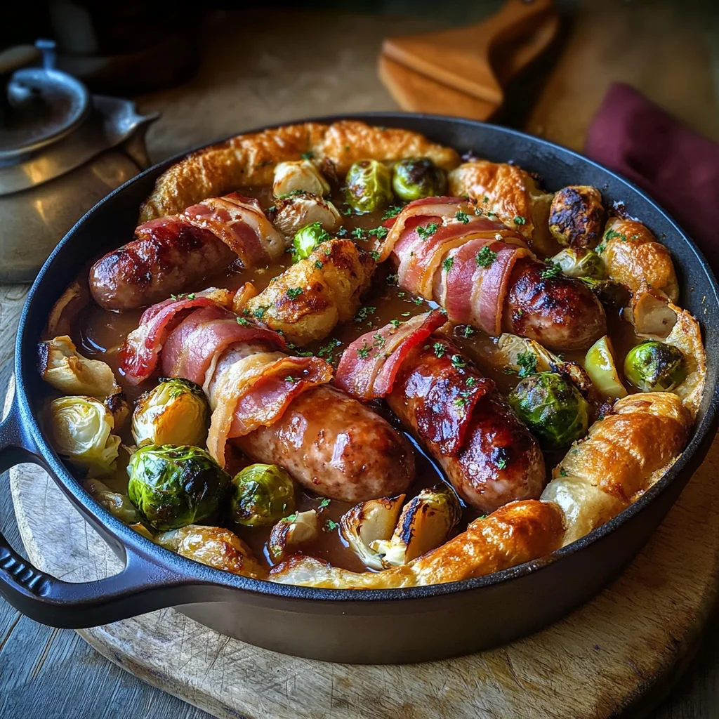 Christmas toad in the hole