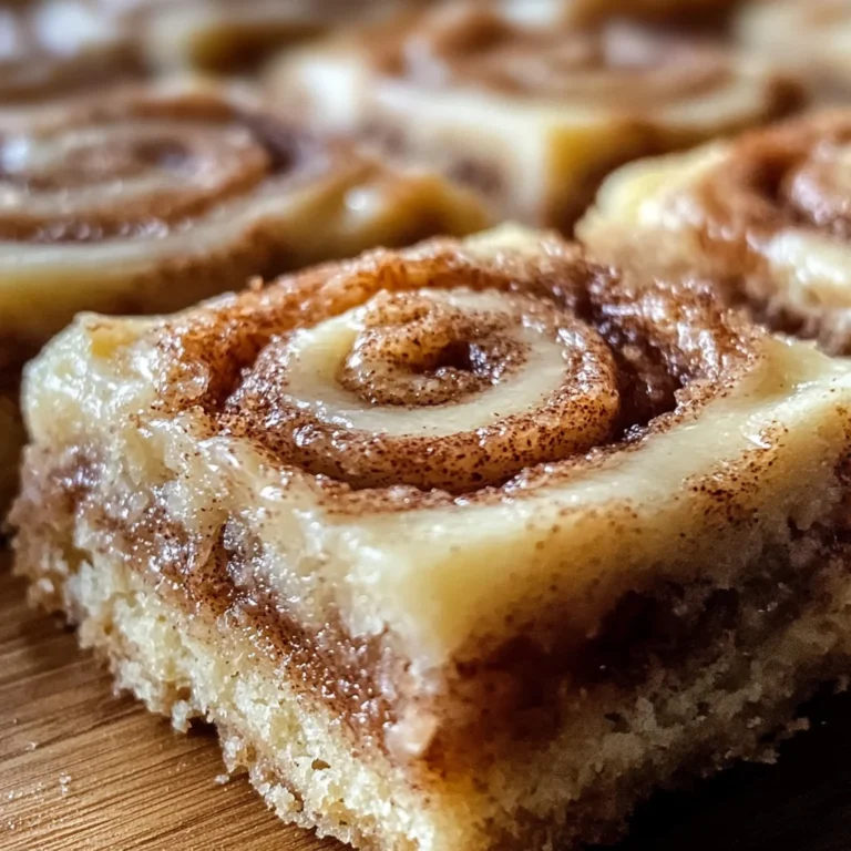Cinnamon Roll Bliss Bars