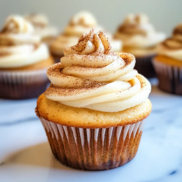 Cinnamon Roll Cupcake Recipe