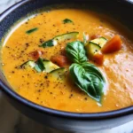 Creamy Roasted Veggie Soup