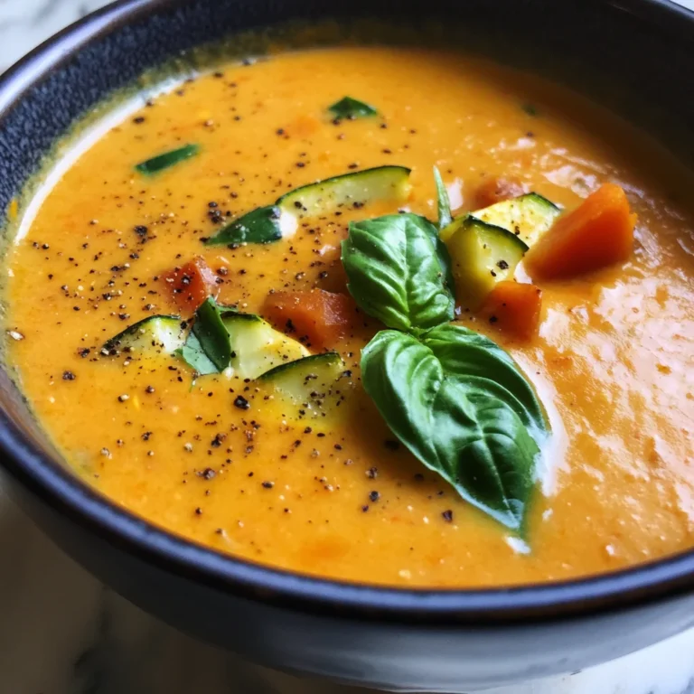 Creamy Roasted Veggie Soup