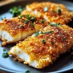 Crispy Parmesan Crusted Fish
