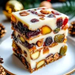 Festive Christmas Fruitcake Traybake: A Holiday Delight