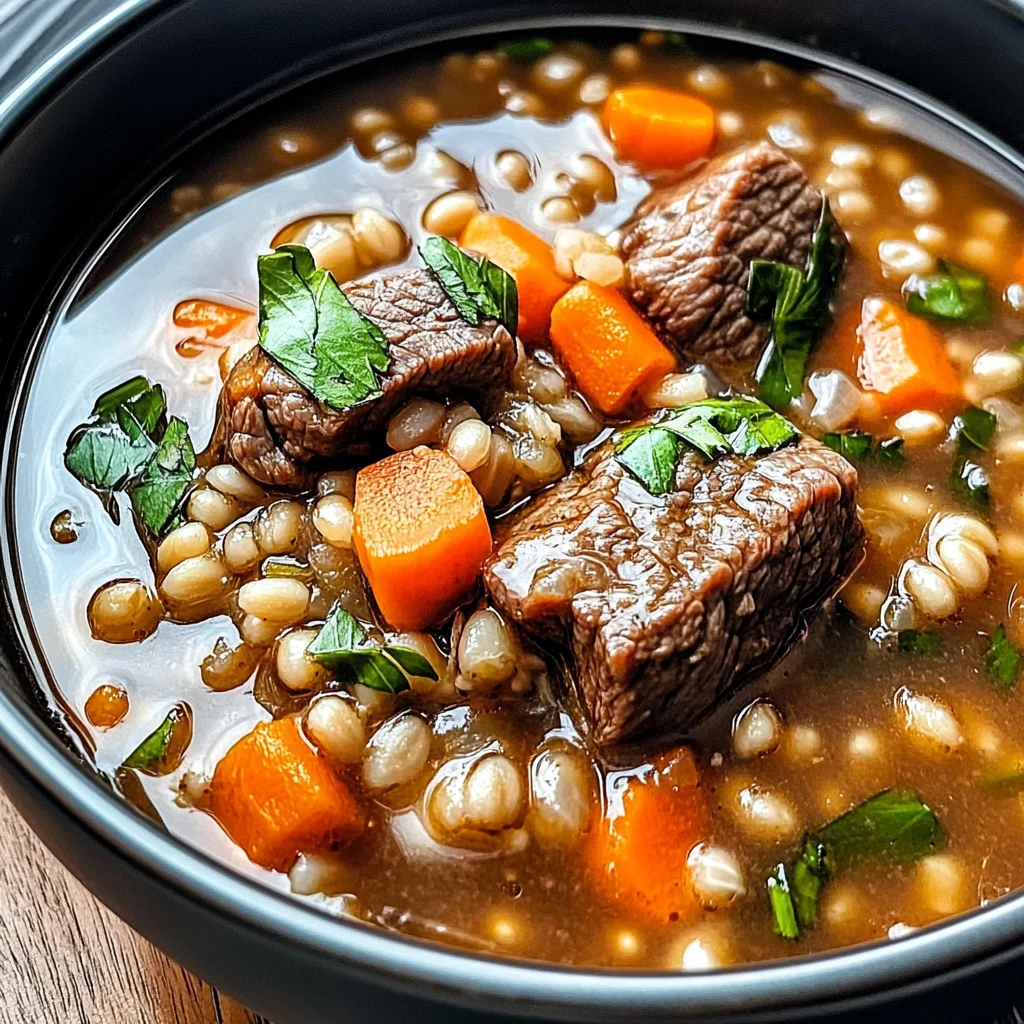 Gordon Ramsay Beef Barley Soup