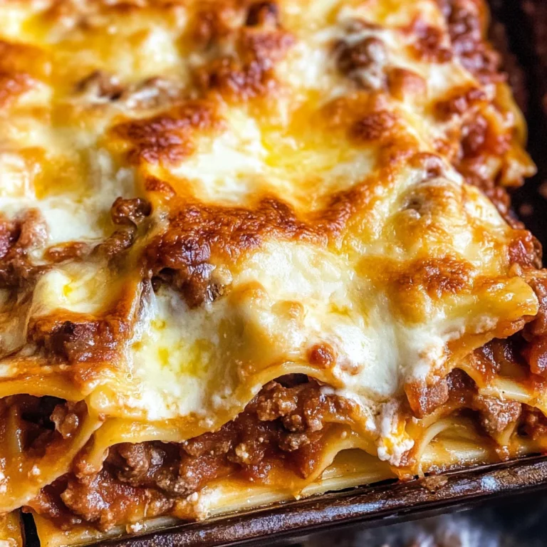 Lasagne al Forno (Italian Beef Lasagna)