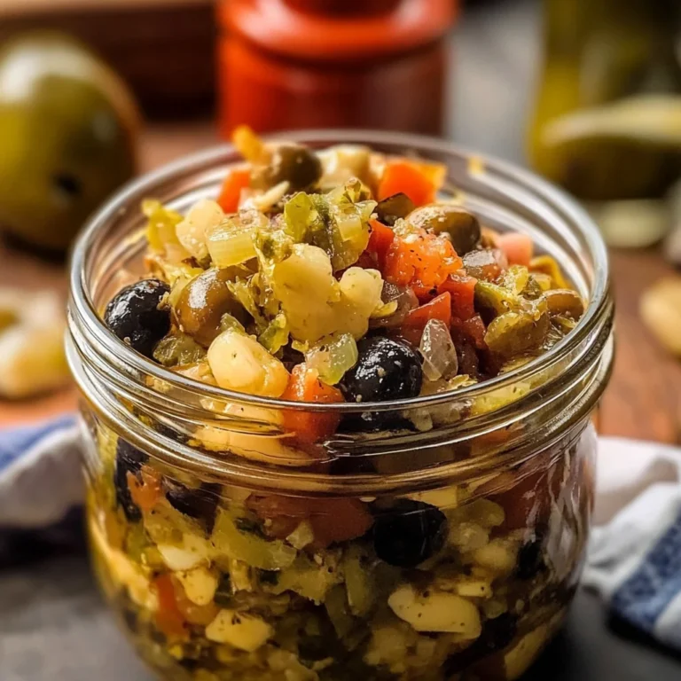 Olive Salad Muffaletta Spread