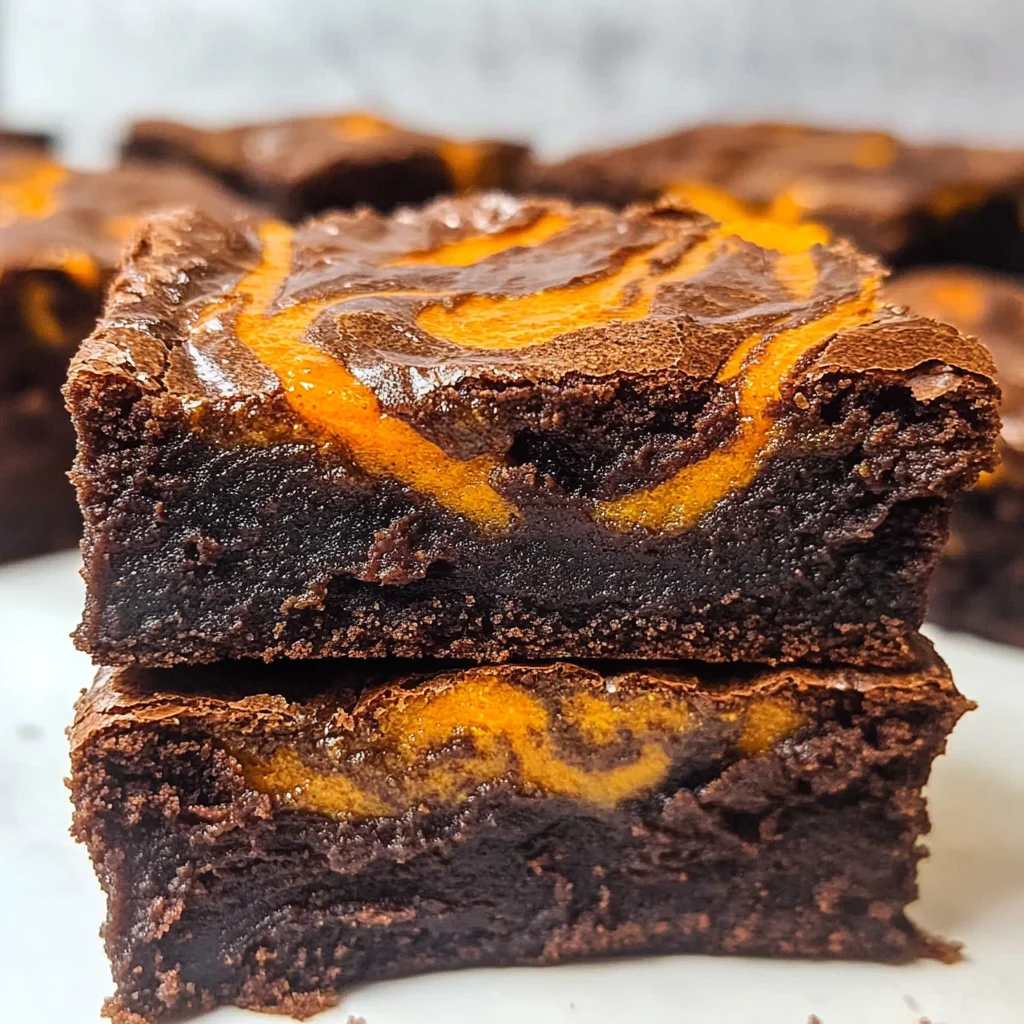 Pumpkin Brownies Recipe