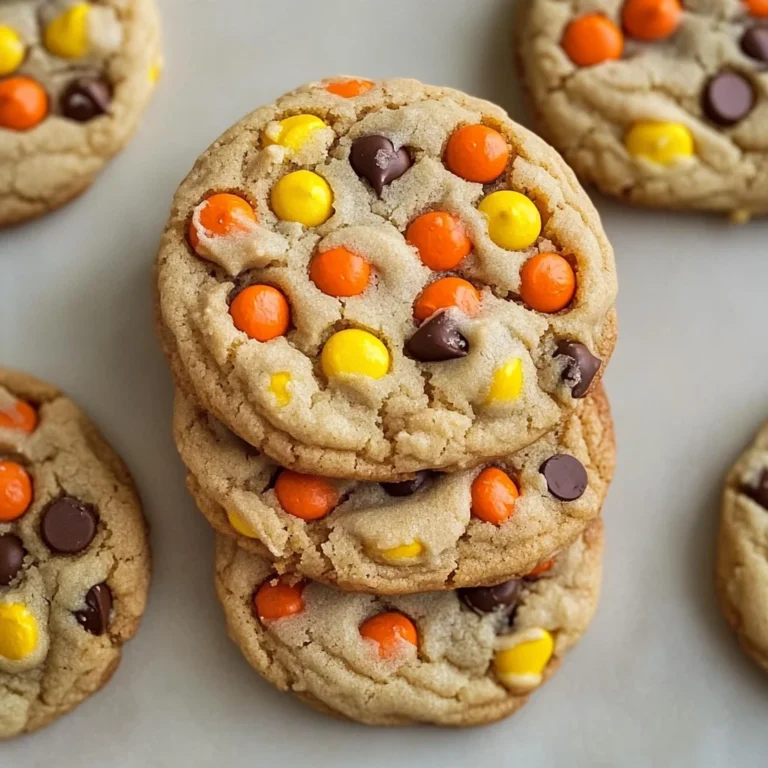 Reese's Pieces Peanut Butter Cookies