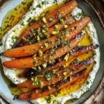 Roasted Carrots with Whipped Ricotta and Hot Honey