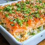 Salmon Sushi Bake