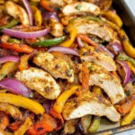 Sheet Pan Chicken Fajitas