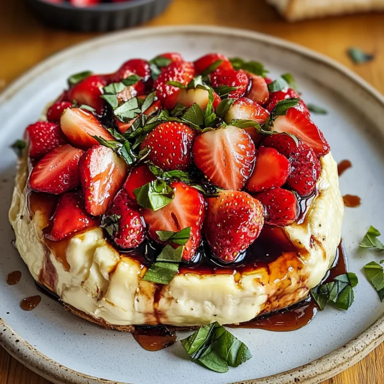 Strawberry Baked Brie