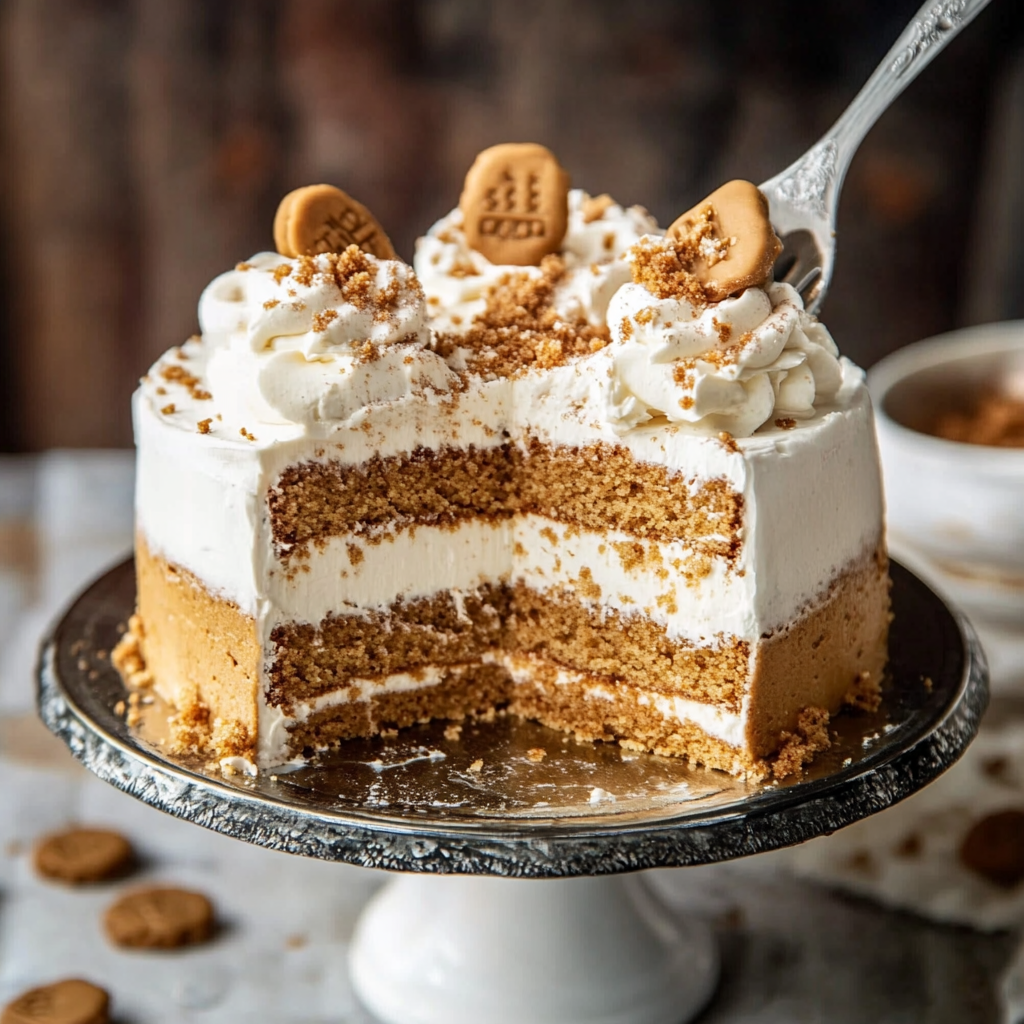 Cookie Butter Tres Leches Cake